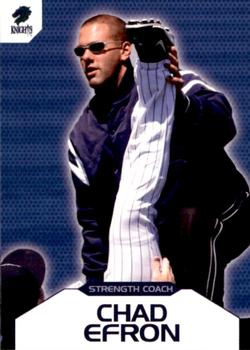 2007 Charlotte Knights Team Issue #7 Chad Efron Front