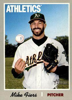 2019 Topps Heritage #287 Mike Fiers Front