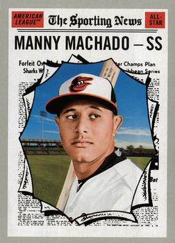 2019 Topps Heritage #354 Manny Machado Front
