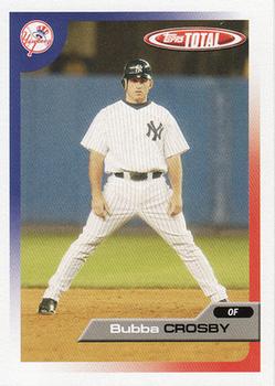 2005 Topps Total #62 Bubba Crosby Front