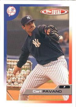 2005 Topps Total #294 Carl Pavano Front