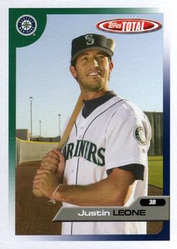 2005 Topps Total #366 Justin Leone Front