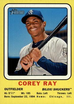 2018 Topps Heritage Minor League - 1969 Collector Cards / Transogram #69CC-CR Corey Ray Front