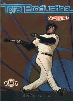 2005 Topps Total - Total Production #TP-BB Barry Bonds Front