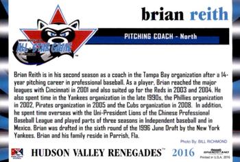 2016 Grandstand NY-Penn League All-Star Game North/South #NNO Brian Reith Back