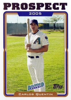 2005 Topps Updates & Highlights #UH102 Carlos Quentin Front
