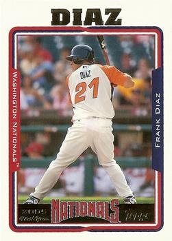 2005 Topps Updates & Highlights #UH310 Frank Diaz Front