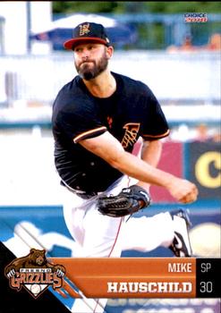 2018 Choice Fresno Grizzlies #09 Mike Hauschild Front