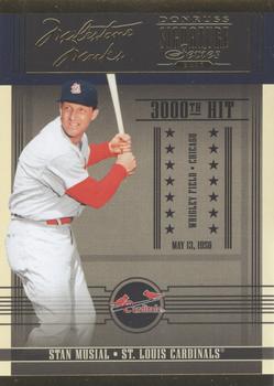 2005 Donruss Signature - Milestone Marks #MM-6 Stan Musial Front
