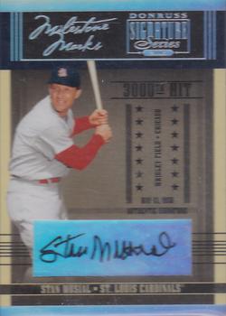 2005 Donruss Signature - Milestone Marks Autograph #MM-6 Stan Musial Front
