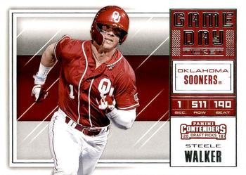 2018 Panini Contenders Draft Picks - Game Day Tickets #17 Steele Walker Front