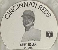 1976 Cincinnati Reds Icee Lids #NNO Gary Nolan Front