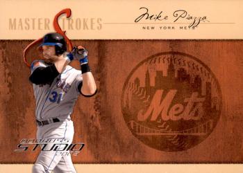 2005 Donruss Studio - Masterstrokes #MS-6 Mike Piazza Front