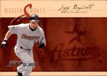 2005 Donruss Studio - Masterstrokes #MS-9 Jeff Bagwell Front