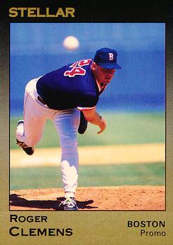 1991 Star Stellar - Promos #NNO Roger Clemens Front