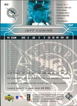 2005 Upper Deck #80 Jeff Conine Back