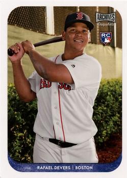 2018 Topps Archives Snapshots #AS-RD Rafael Devers Front