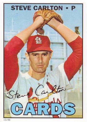 2016 Topps Archives 65th Anniversary Edition 5x7 #A65-SC Steve Carlton Front