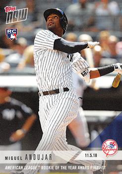 2018-19 Topps Now Off-Season #OS15 Miguel Andujar Front