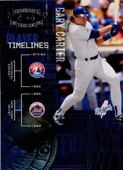 2005 Donruss Throwback Threads - Player Timelines #PT-32 Gary Carter Front