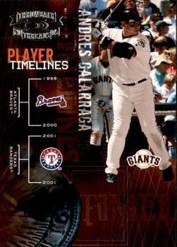 2005 Donruss Throwback Threads - Player Timelines #PT-35 Andres Galarraga Front