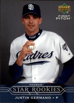 2005 Upper Deck First Pitch #225 Justin Germano Front