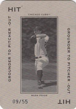 2005 Donruss Throwback Threads - Polo Grounds 55 HIT Grounder #PG-50 Mark Prior Front