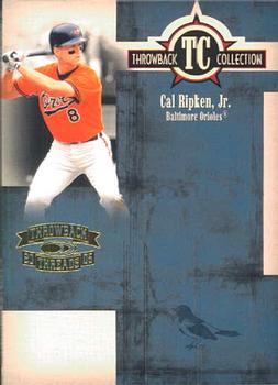 2005 Donruss Throwback Threads - Throwback Collection #TC-74 Cal Ripken Jr. Front