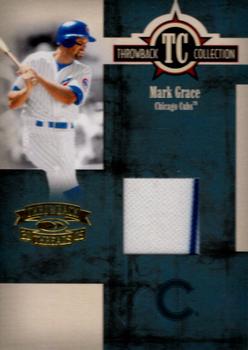 2005 Donruss Throwback Threads - Throwback Collection Material #TC-17 Mark Grace Front