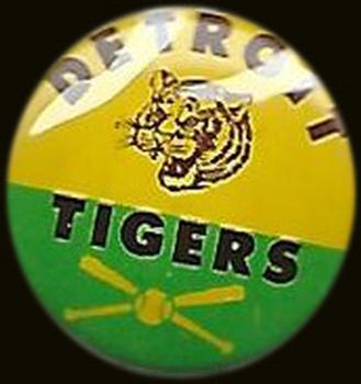 1966 Guy's Potato Chips Pins #NNO Detroit Tigers Front