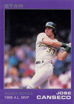 1990 Star Silver #133 Jose Canseco Front