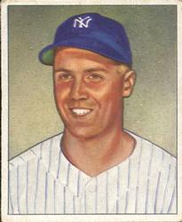 1950 Bowman #101 Bobby Brown Front