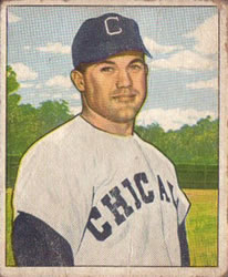1950 Bowman #127 Dave Philley Front