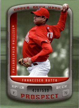 2005 Upper Deck Update #122 Francisco Butto Front