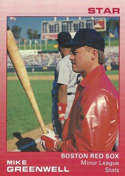 1989 Star Mike Greenwell Red - Glossy #2 Mike Greenwell Front