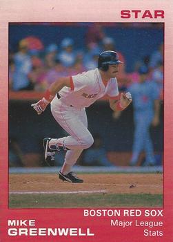 1989 Star Mike Greenwell Red - Glossy #3 Mike Greenwell Front