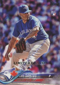 2018 Topps - Limited #299 Luis Santos Front