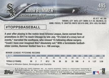 2018 Topps - Limited #495 Aaron Bummer Back