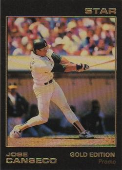 1988-89 Star Gold - Promos #NNO Jose Canseco Front