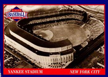 1992 Tuff Stuff Classic Baseball Stadiums #7 Yankee Stadium Front