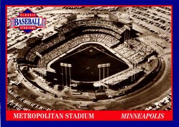 1992 Tuff Stuff Classic Baseball Stadiums #22 Metropolitan Stadium Front