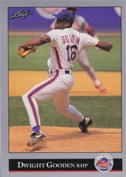 1992 Leaf #112 Dwight Gooden Front