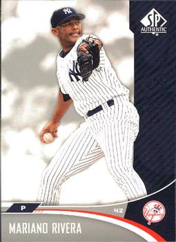 2006 SP Authentic #63 Mariano Rivera Front