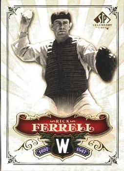 2006 SP Legendary Cuts #8 Rick Ferrell Front