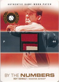 2005 Fleer Patchworks - By the Numbers Patch Die Cut #BTN-RO Roy Oswalt Front