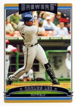 2006 Topps #70 Carlos Lee Front