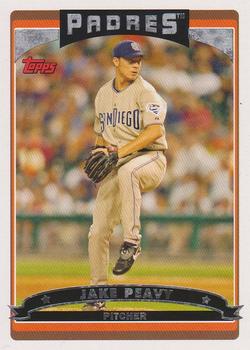 2006 Topps #390 Jake Peavy Front