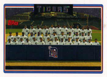 2006 Topps #275 Detroit Tigers Front