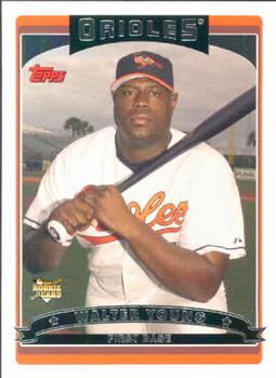 2006 Topps #307 Walter Young Front