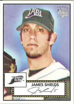 2006 Topps '52 Rookies #29 James Shields Front